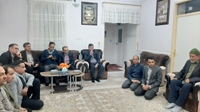 عیادت ازکارمندستادشبکه درماه رمضان