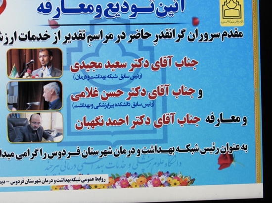 شبكه بهداشت و درمان فردوس